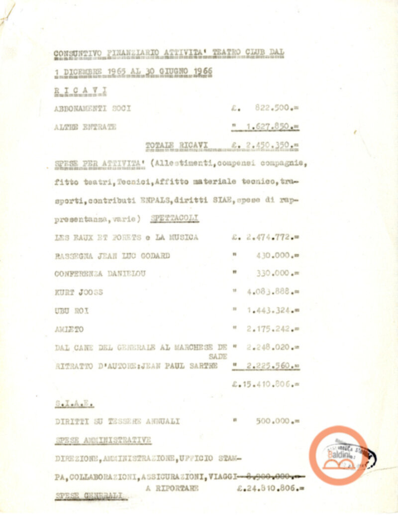 conferenza La vita sociale in Italia