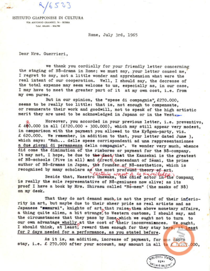 Festival D'Oriente e spettacolo Noh