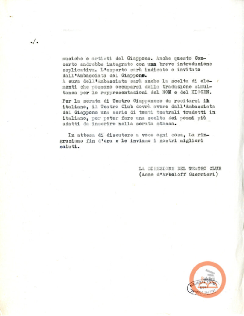 Festival D'Oriente e spettacolo Noh