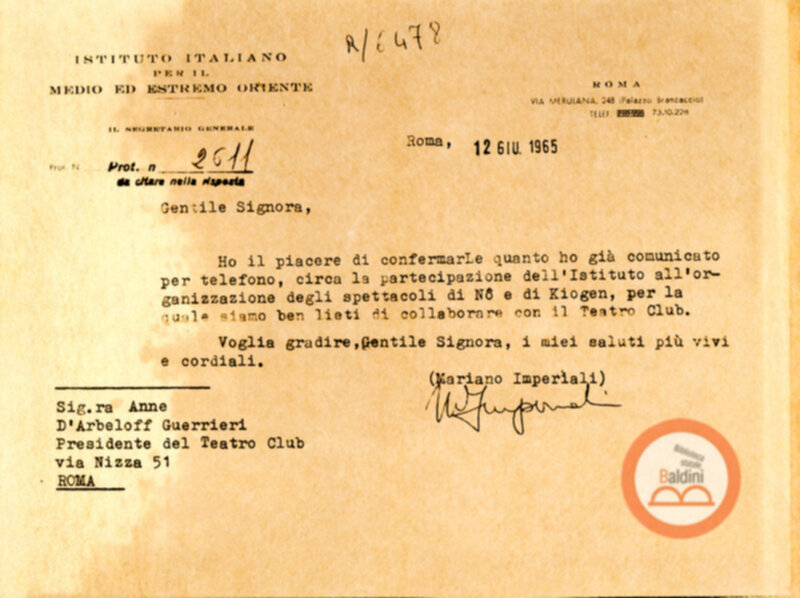 Festival D'Oriente e spettacolo Noh