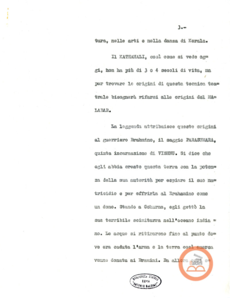 I Danzastorie. Conversazione di Sonali Sen Roy sul Kathakali