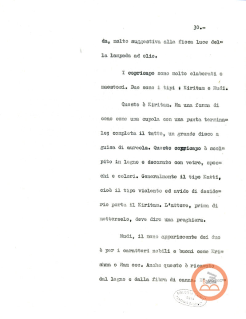 I Danzastorie. Conversazione di Sonali Sen Roy sul Kathakali