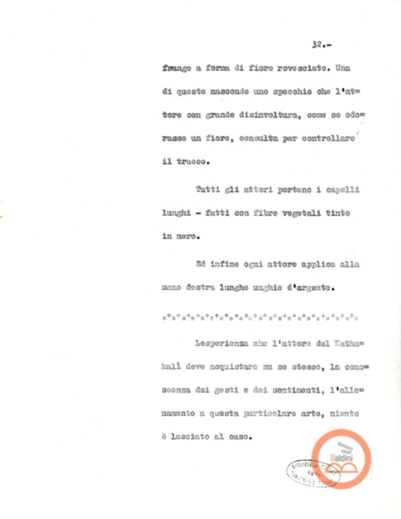 I Danzastorie. Conversazione di Sonali Sen Roy sul Kathakali