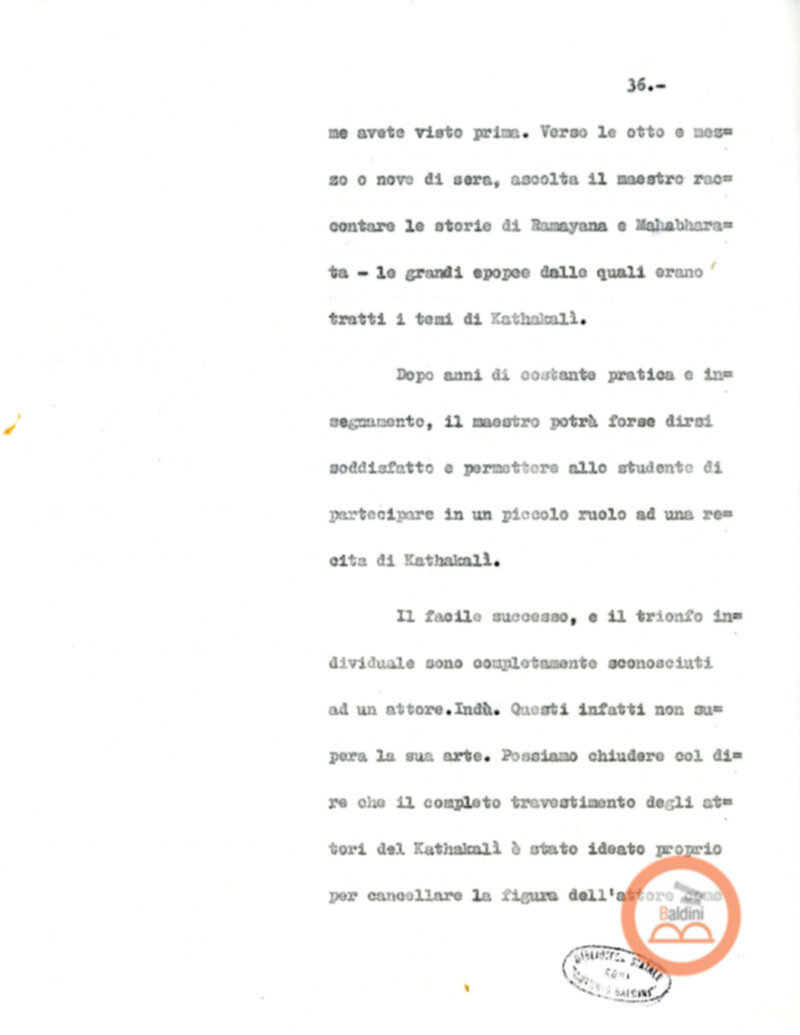 I Danzastorie. Conversazione di Sonali Sen Roy sul Kathakali