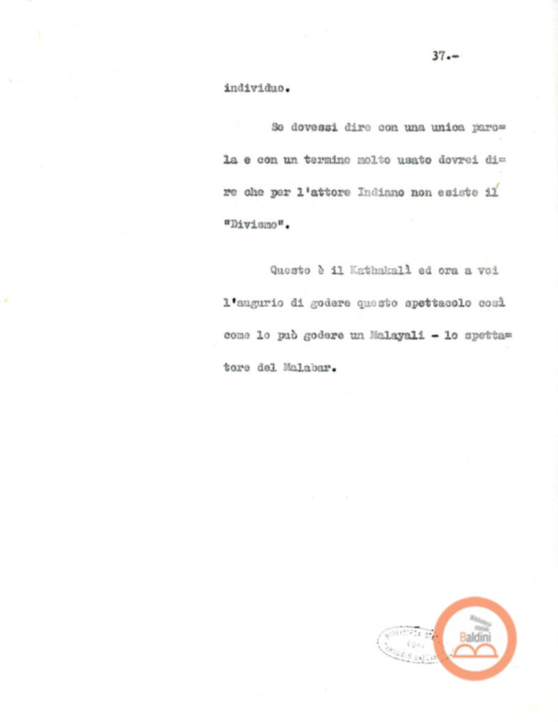 I Danzastorie. Conversazione di Sonali Sen Roy sul Kathakali