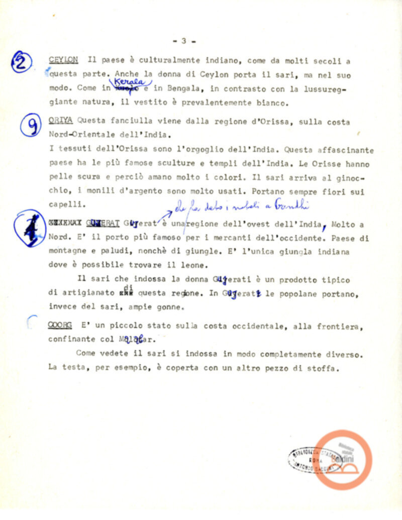 Giornata indiana - appunti