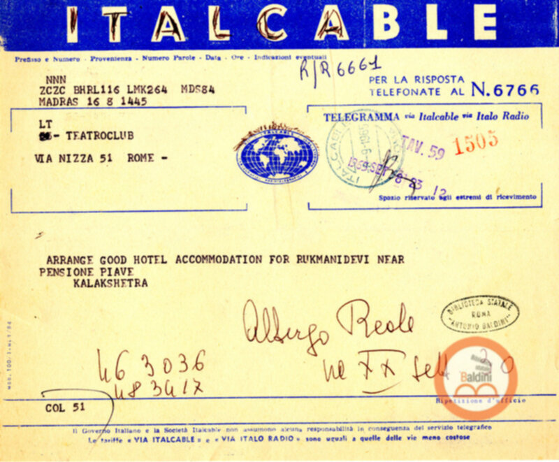 Pagine di diario sul Kathakali