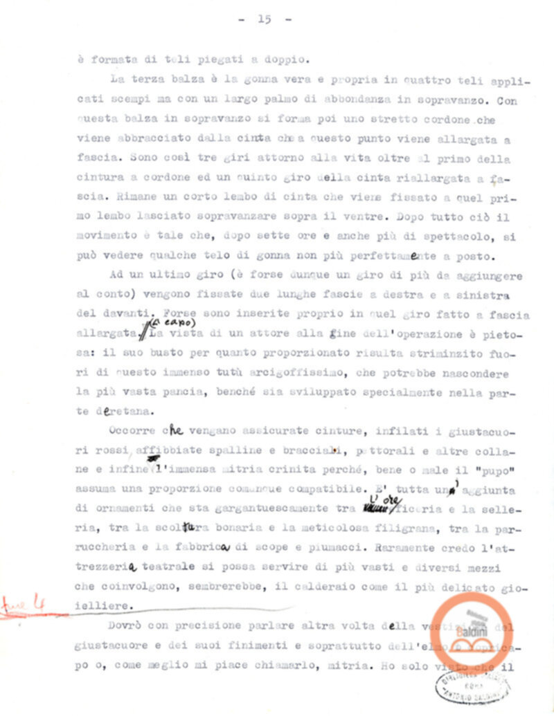 Pagine di diario sul Kathakali