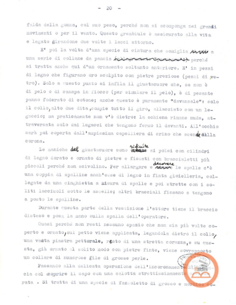 Pagine di diario sul Kathakali