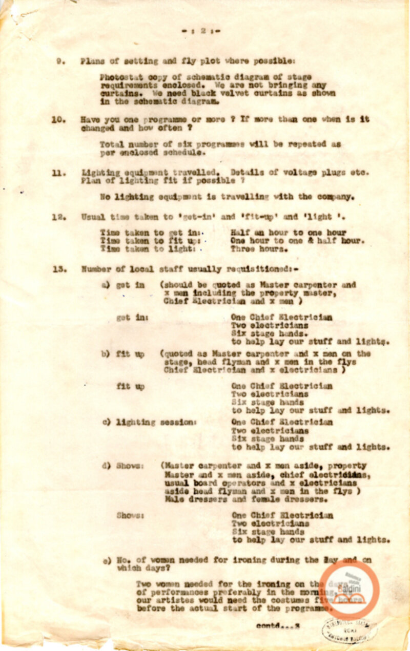 Spettacolo del Kathakali