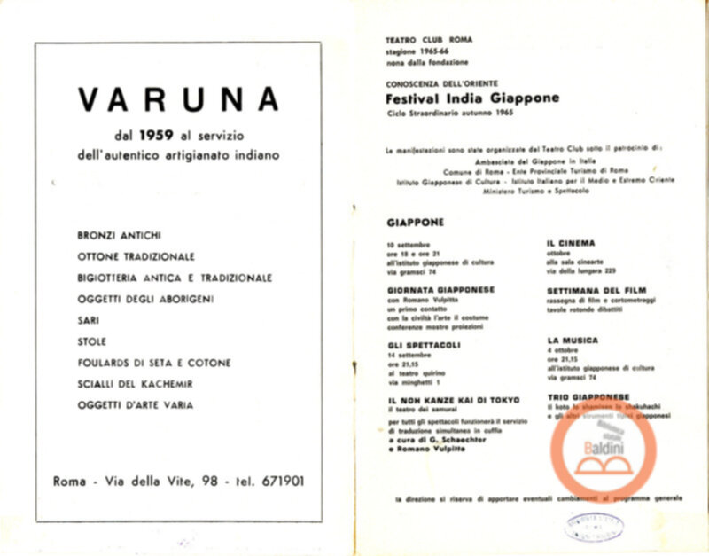 Giornata Indiana autunno 1965