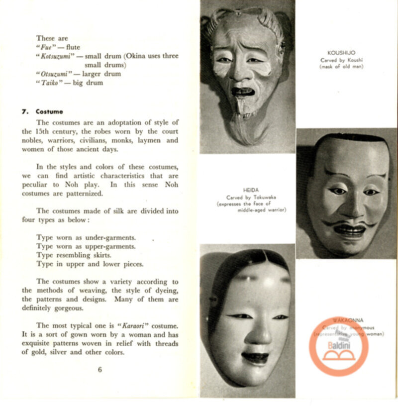 Storia e personaggi del Noh