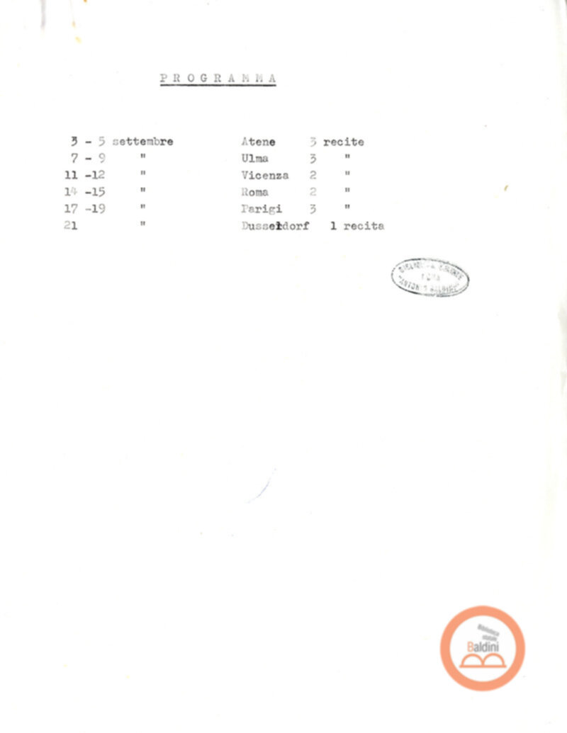 Dramma Noh - Shigechi Kure e Benito Ortolani