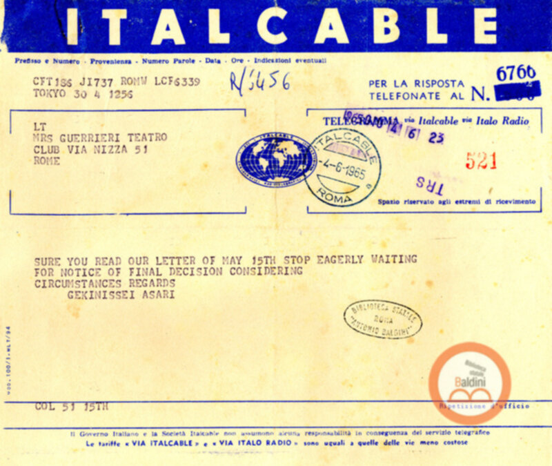 Spettacoli di Noh e di Kyogen a Roma