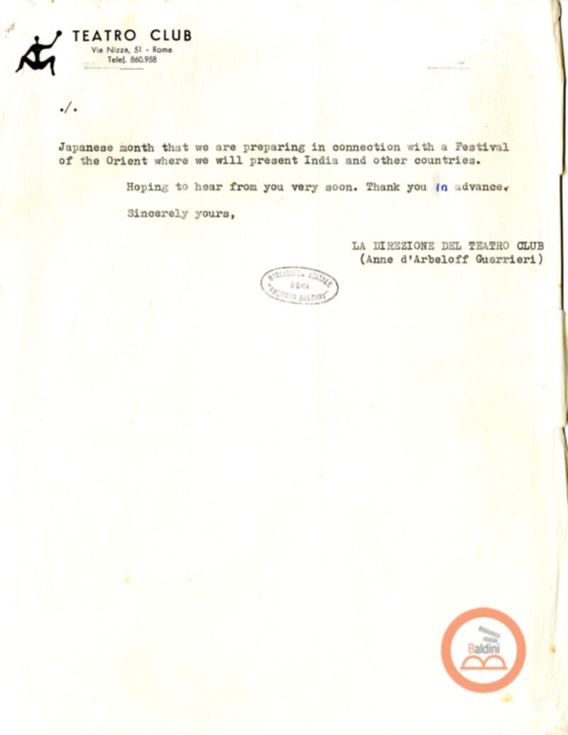 Spettacoli di Noh e di Kyogen a Roma