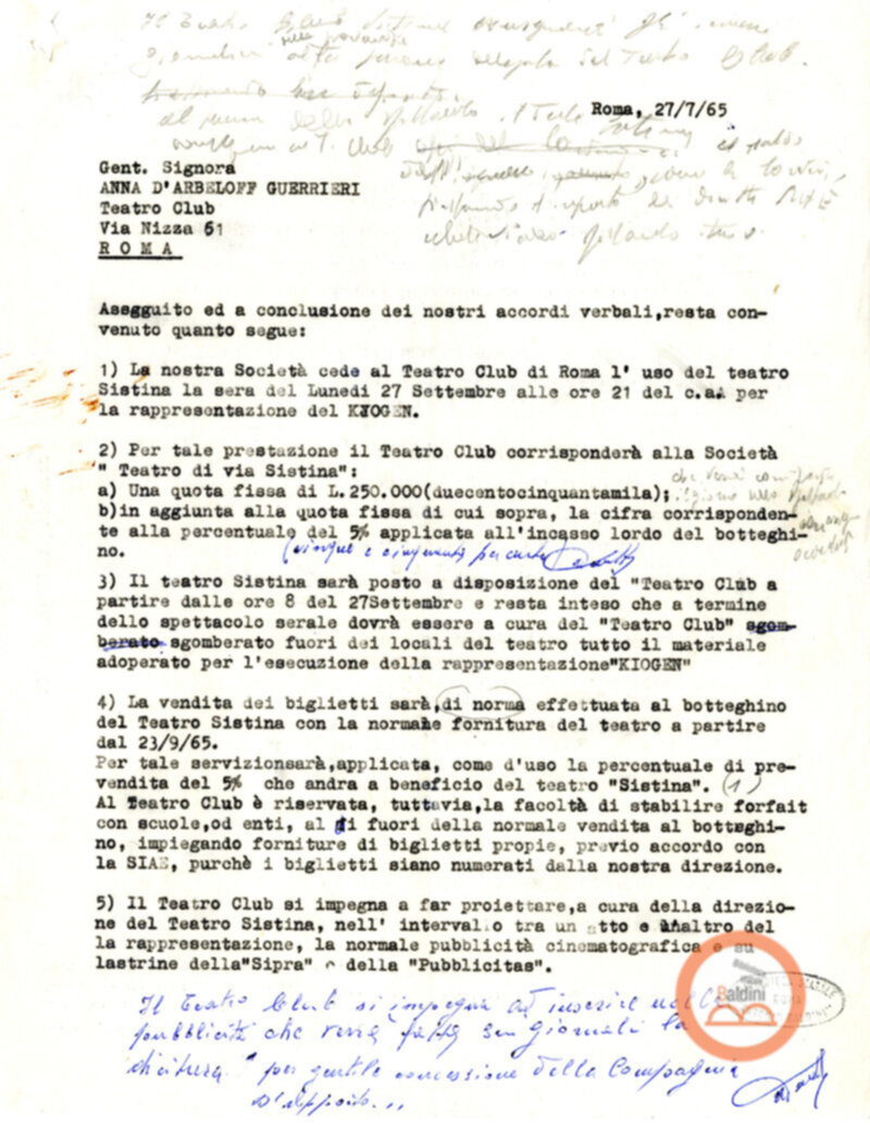 Spettacoli di Noh e di Kyogen a Roma