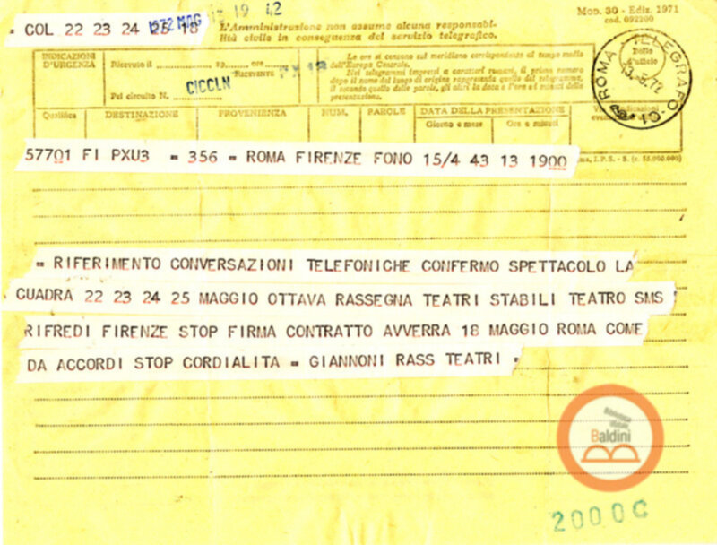 Rassegna internazionale dei Teatri Stabili