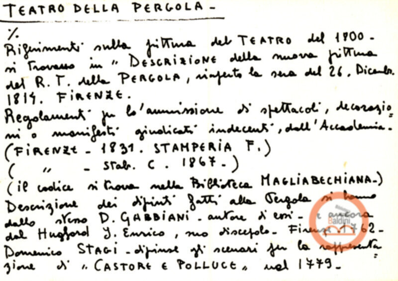 Teatro della Pergola