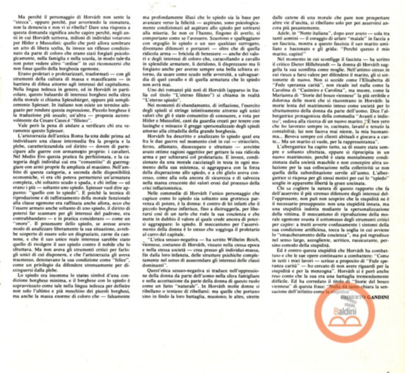 Ödön von horváth: i mostri per bene