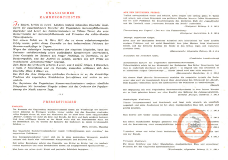 Ungarisches Kammerorchester