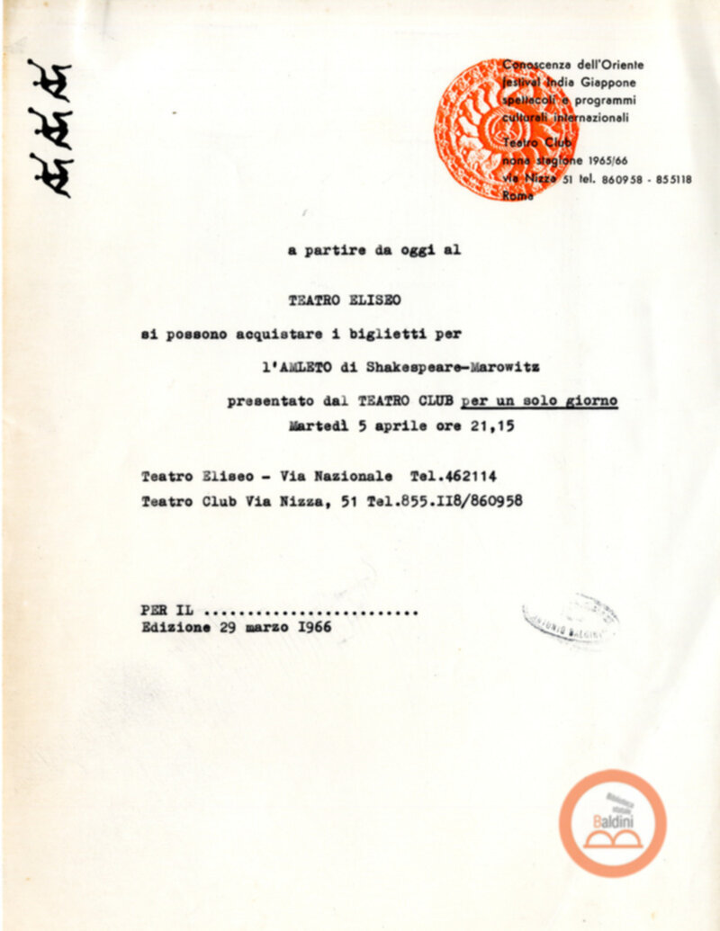 Ubo Roy e Amleto - comunicazioni ai soci