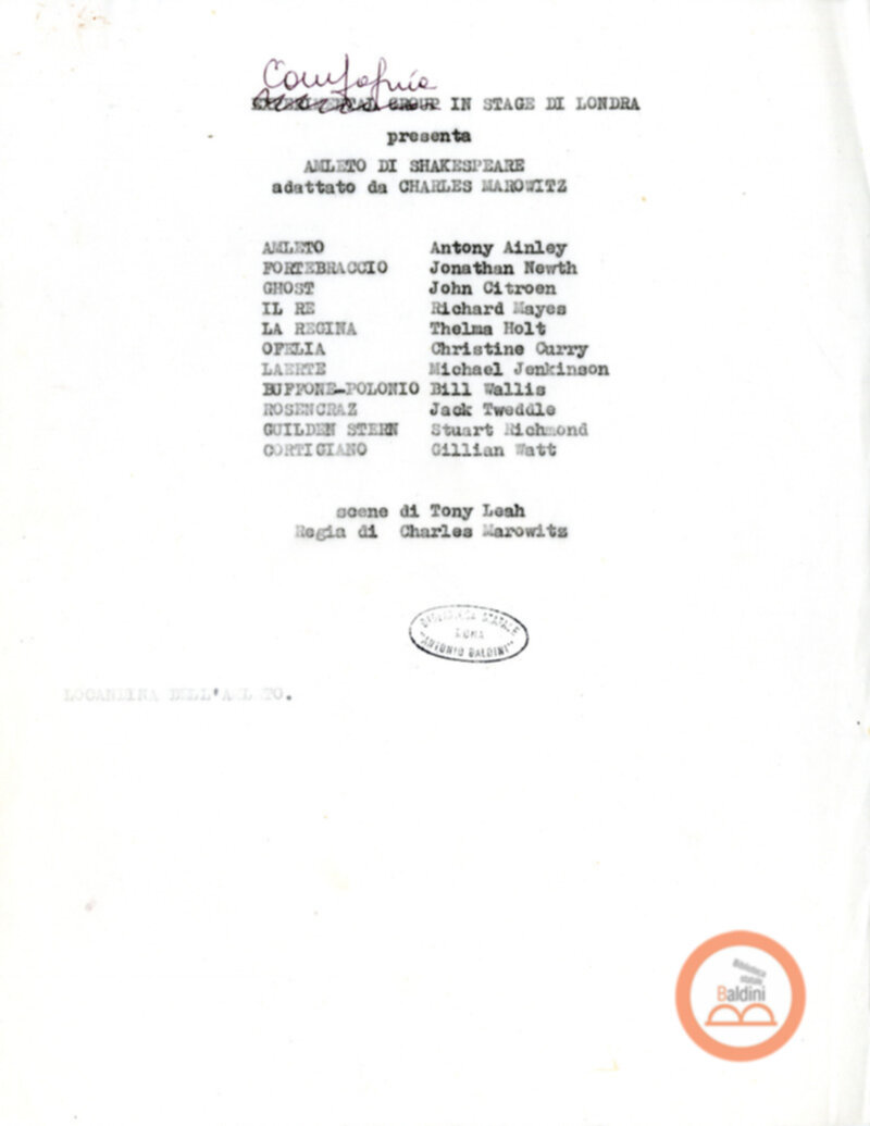 Ubo Roy e Amleto - comunicazioni ai soci