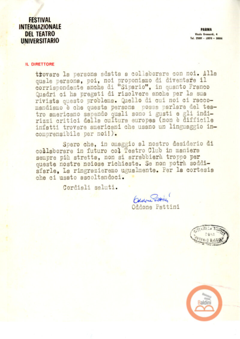 Amlet - accordi per la messa in scena