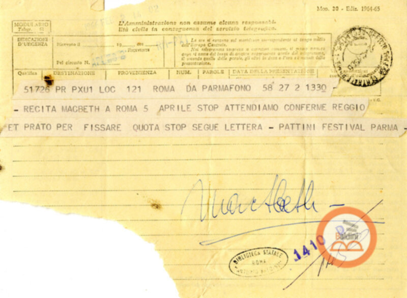 Amlet - accordi per la messa in scena