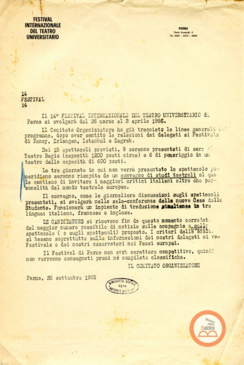 Amlet - accordi per la messa in scena