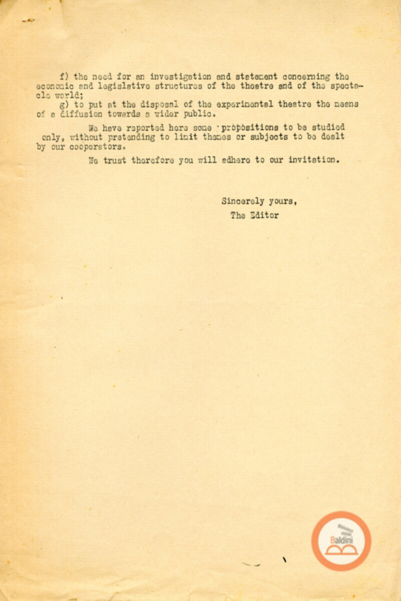 Amlet - accordi per la messa in scena