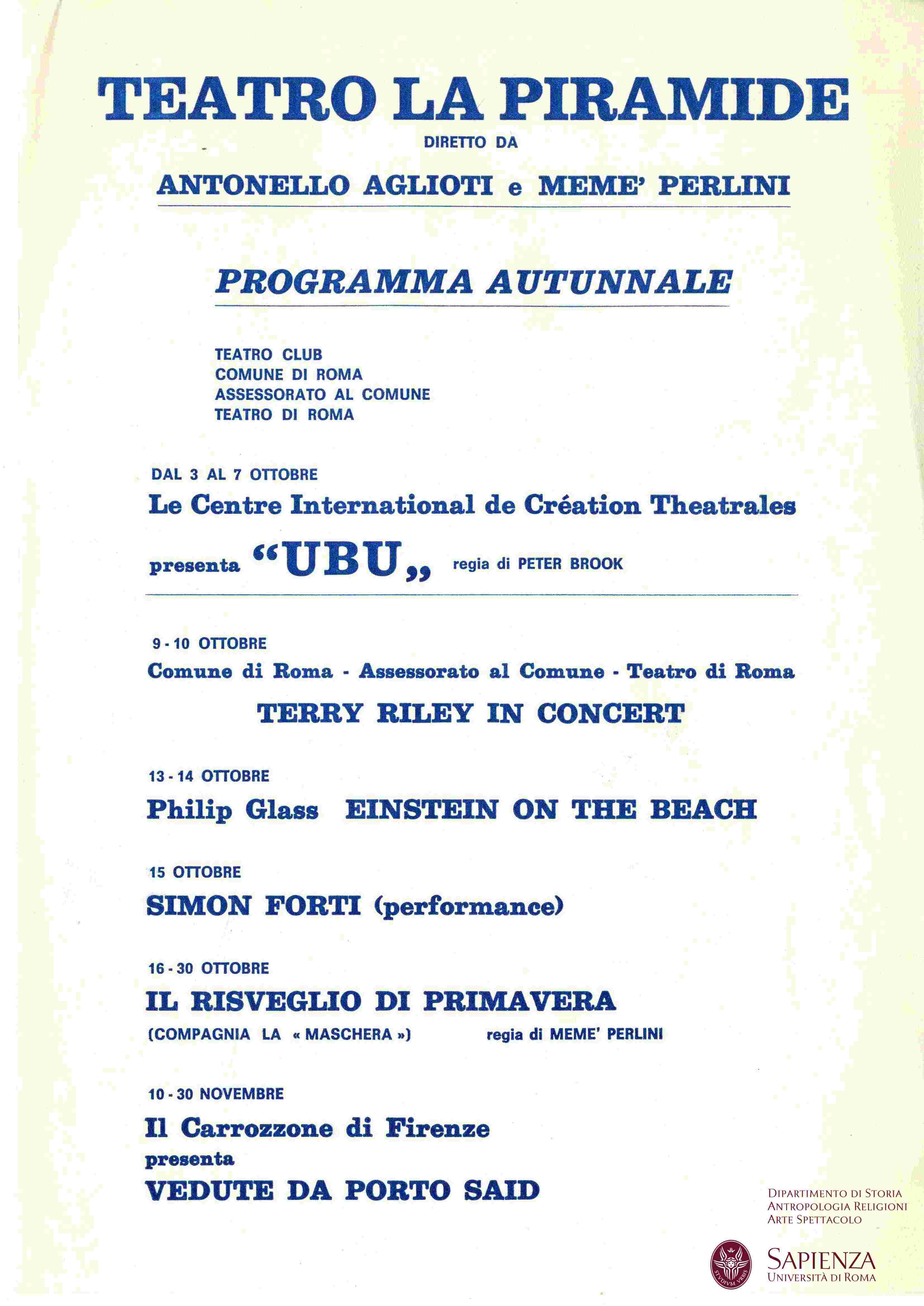 Ubu alla Piramide