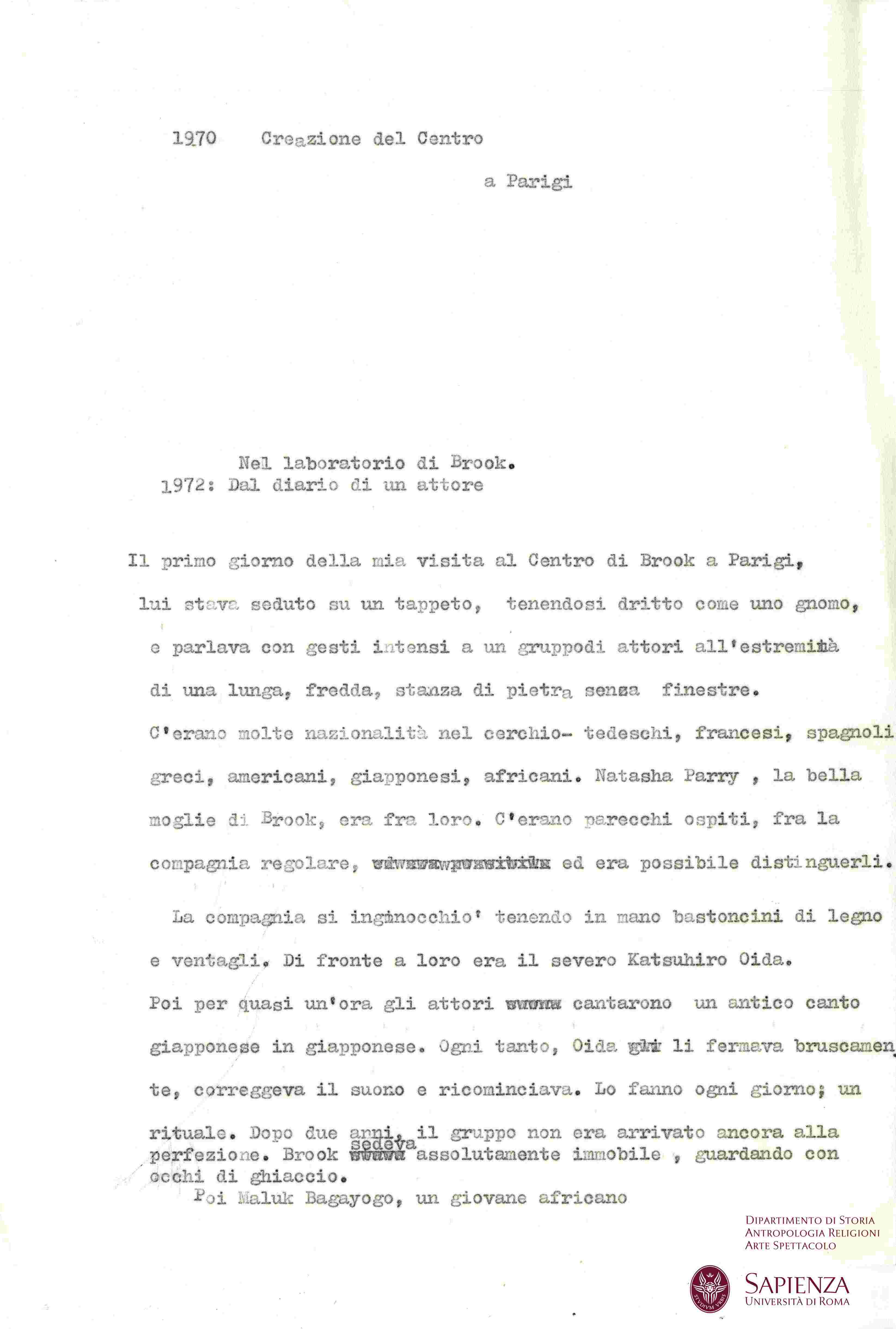 Inc. : "Nel laboratorio di Brook…"