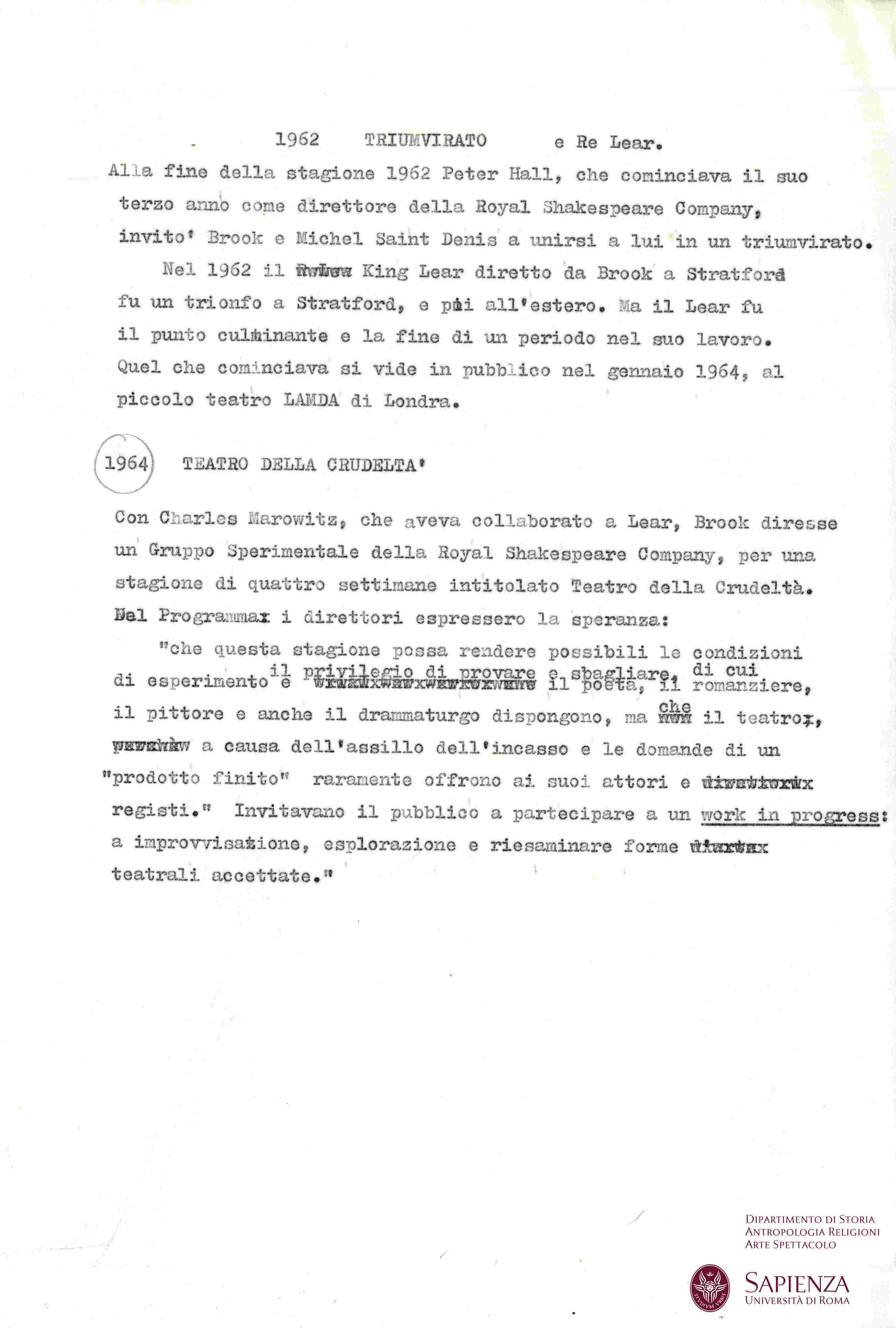 Inc. : "Nel laboratorio di Brook…"