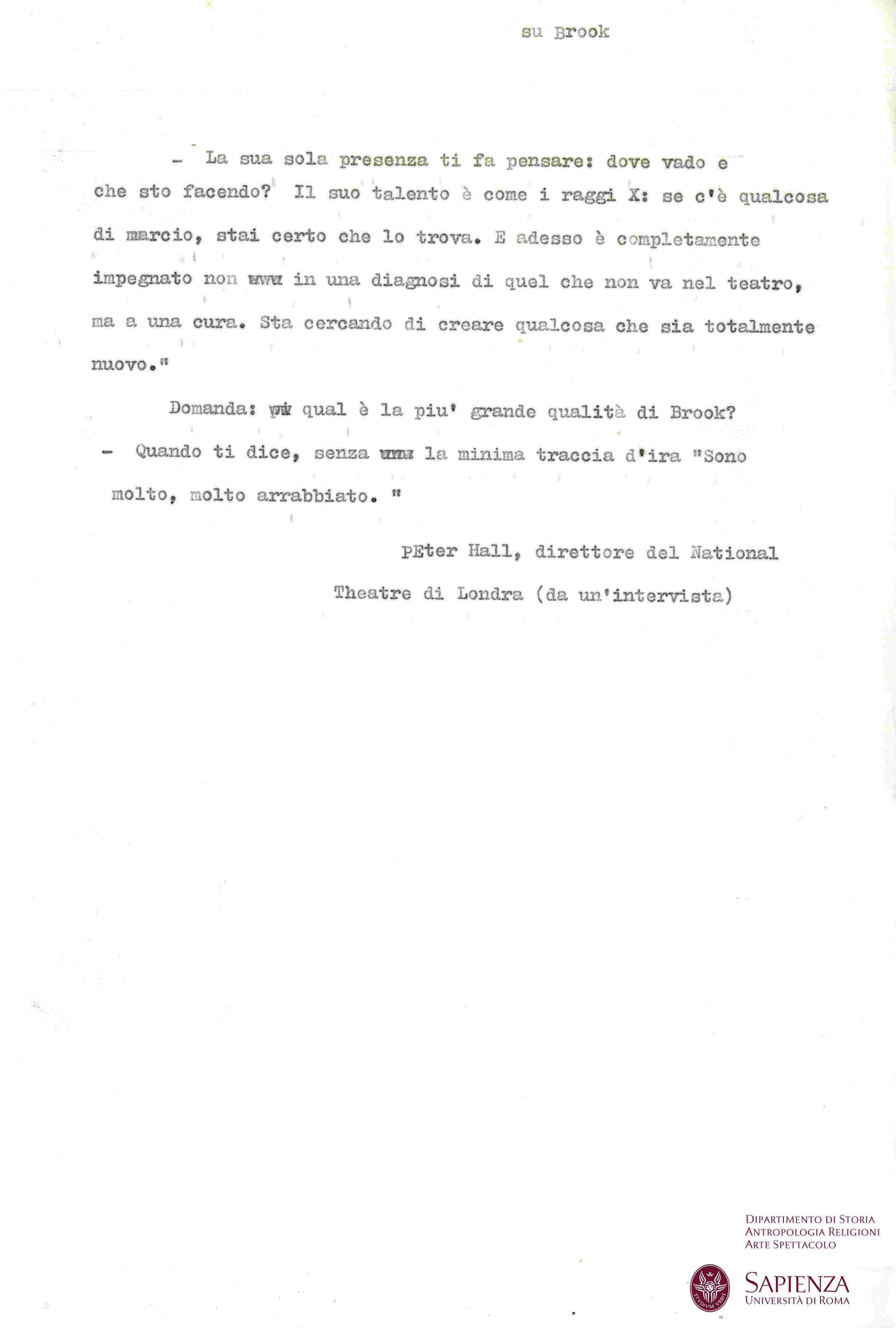 Inc. : "Nel laboratorio di Brook…"