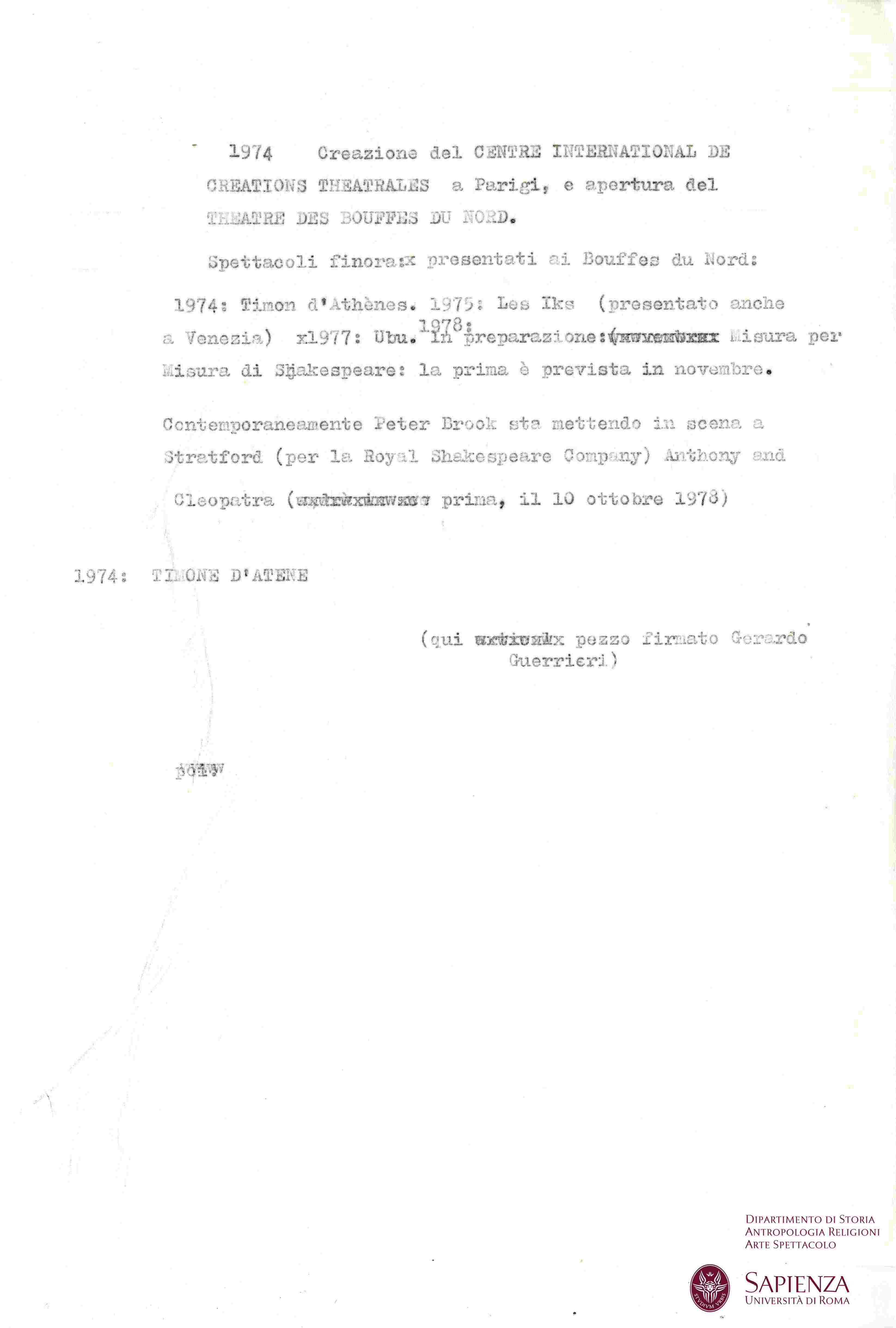 Inc. : "Nel laboratorio di Brook…"