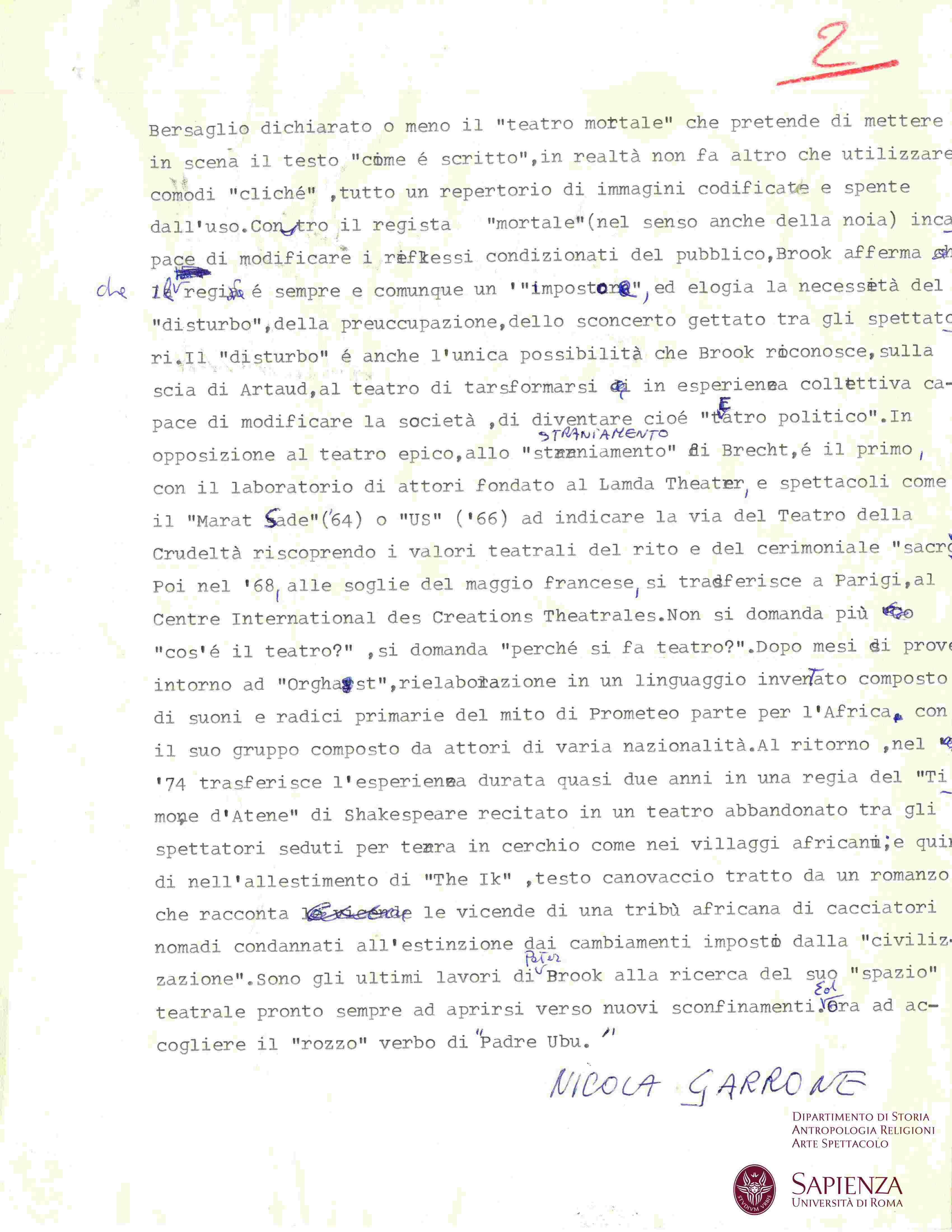 Inc. : "Nel laboratorio di Brook…"