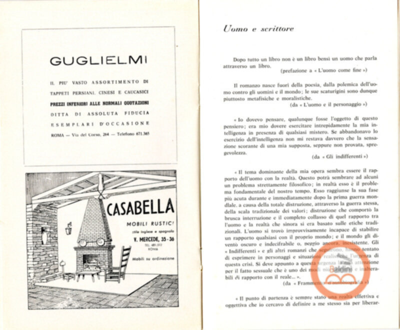 Moravia, per esempio... A cura di Giuseppe d'Avino e Gerardo Guerrieri