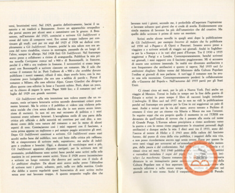 Moravia, per esempio... A cura di Giuseppe d'Avino e Gerardo Guerrieri