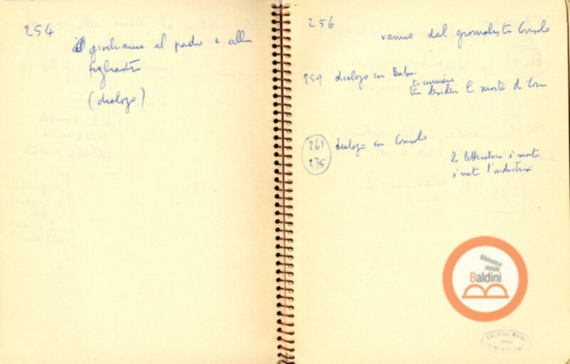 Moravia, per esempio... - quaderno di appunti