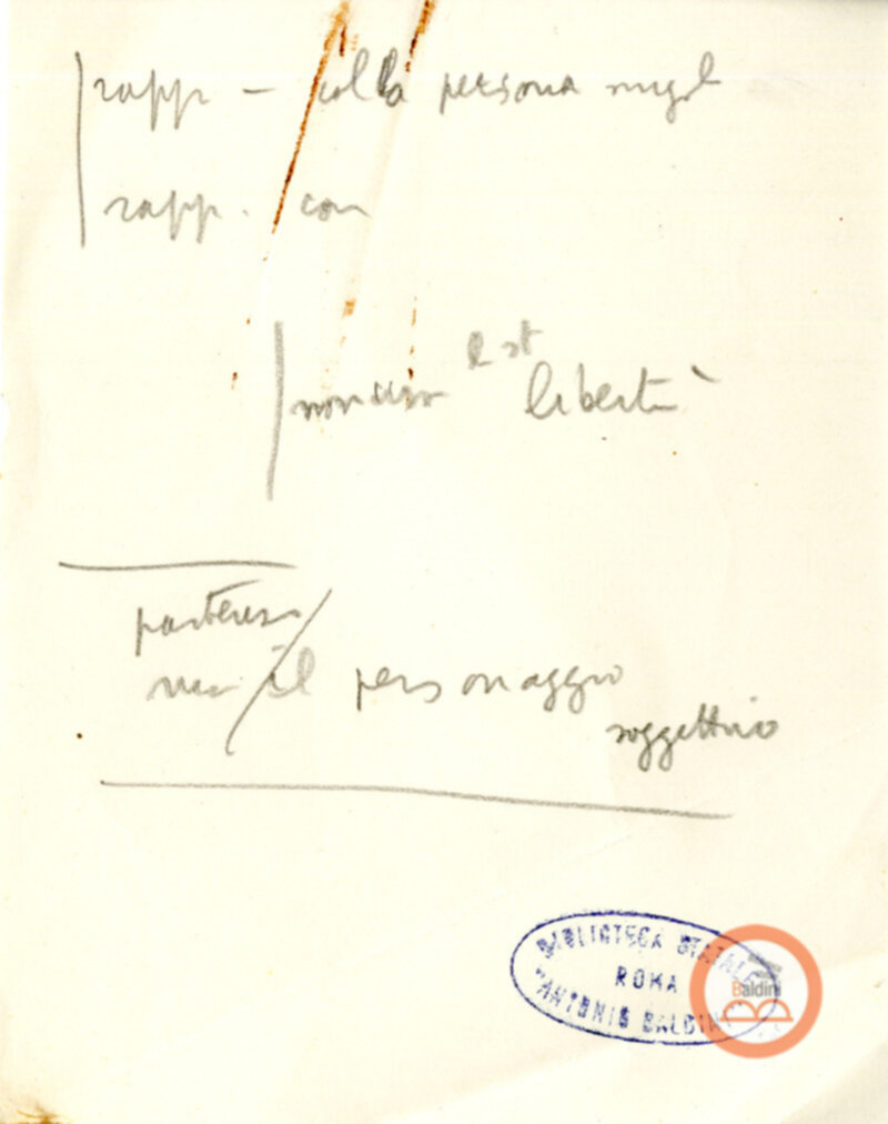 Moravia, per esempio... - quaderno di appunti