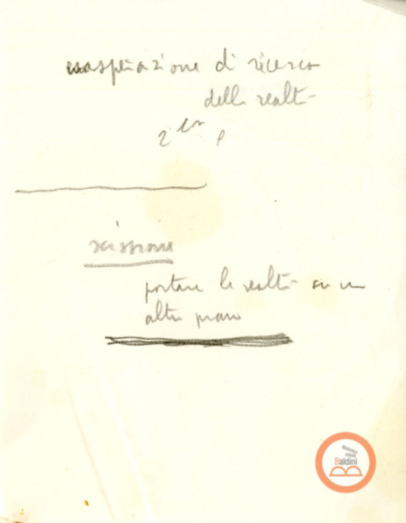 Moravia, per esempio... - quaderno di appunti