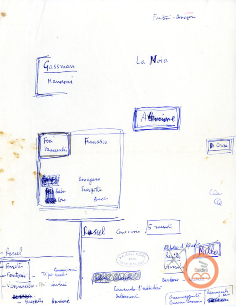 Moravia, per esempio... - quaderno di appunti