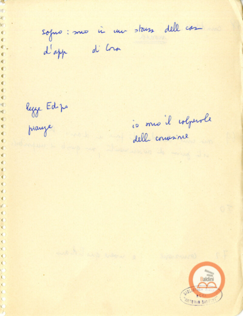 Moravia, per esempio... - quaderno di appunti