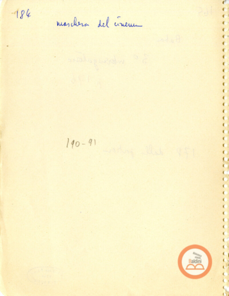 Moravia, per esempio... - quaderno di appunti