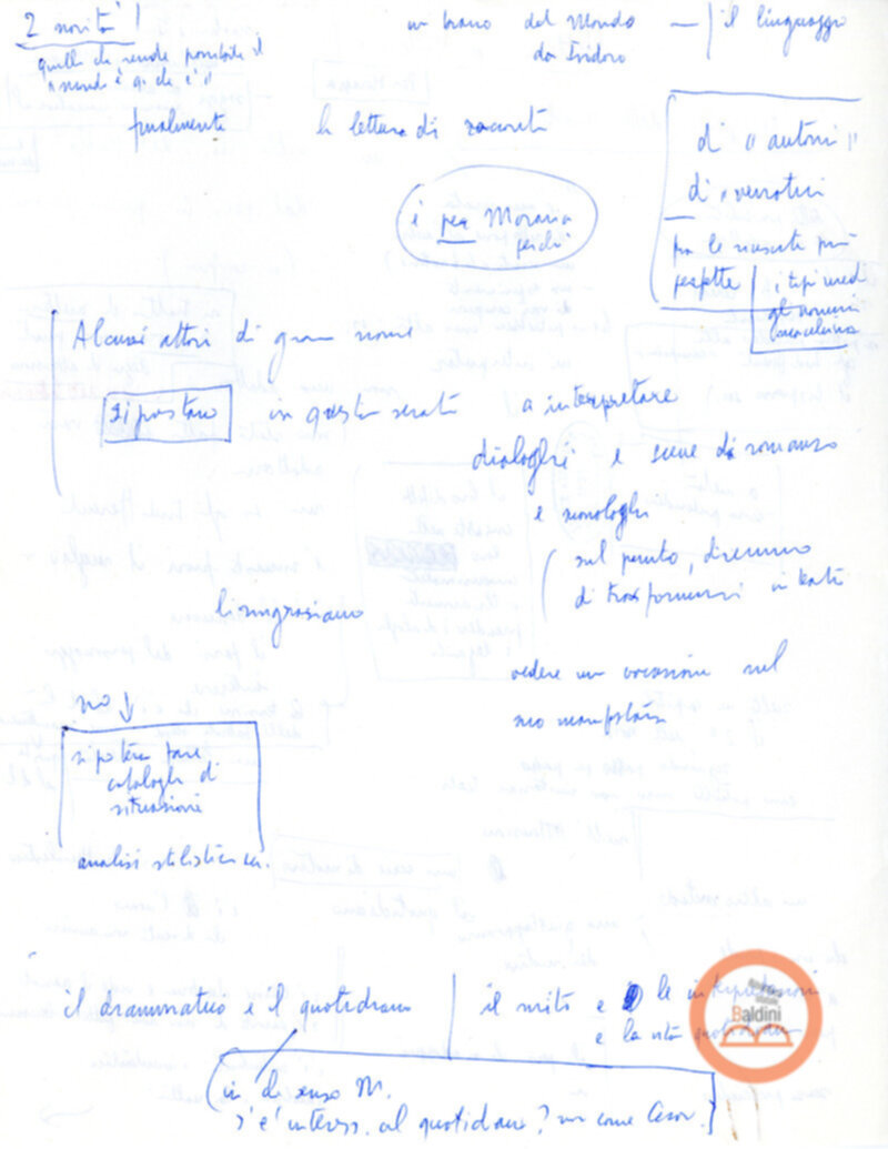 Moravia, per Esempio... - Lettera a Vittorio Gassman