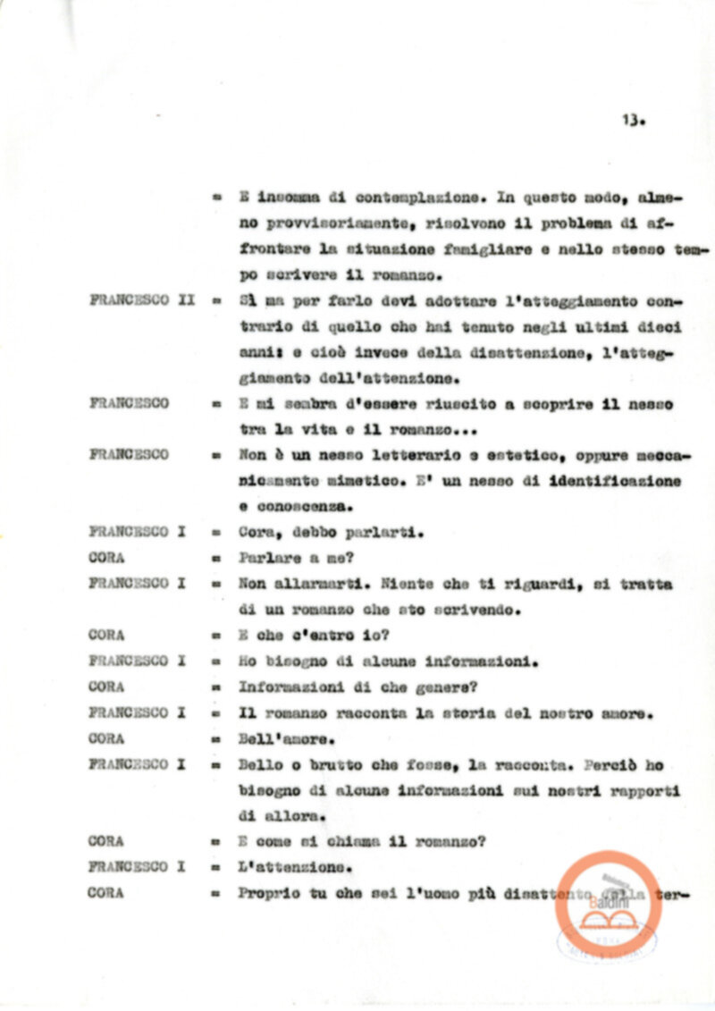 L'attenzione di Moravia a cura di Guerrieri e D'Avino