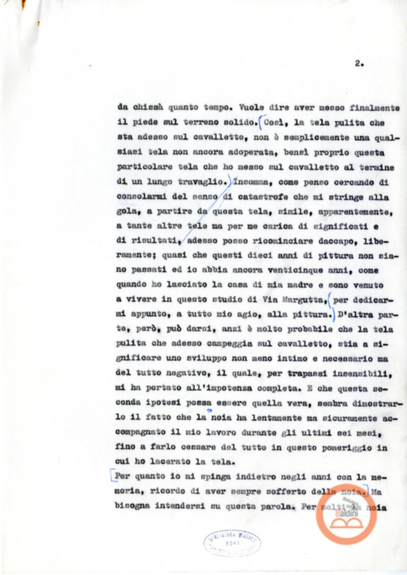 La noia di Moravia a cura di Guerrieri e D'avino