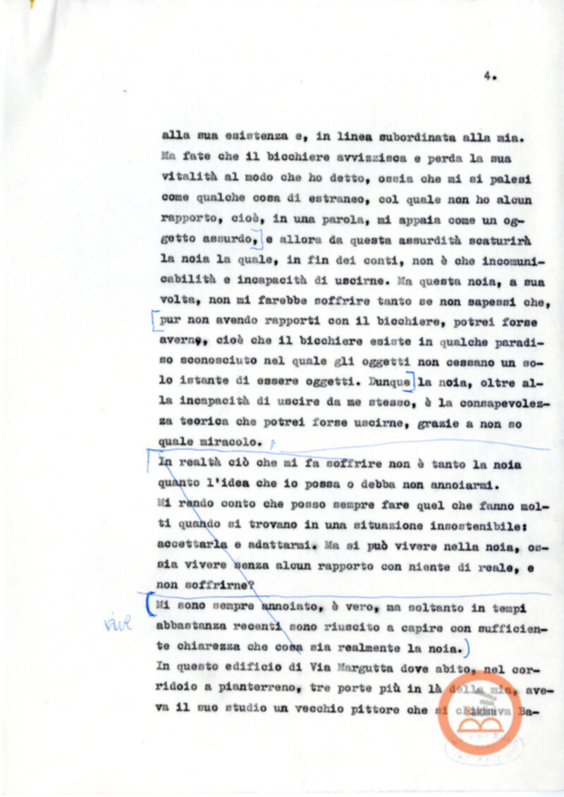 La noia di Moravia a cura di Guerrieri e D'avino