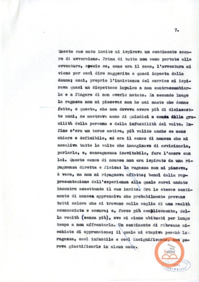 La noia di Moravia a cura di Guerrieri e D'avino