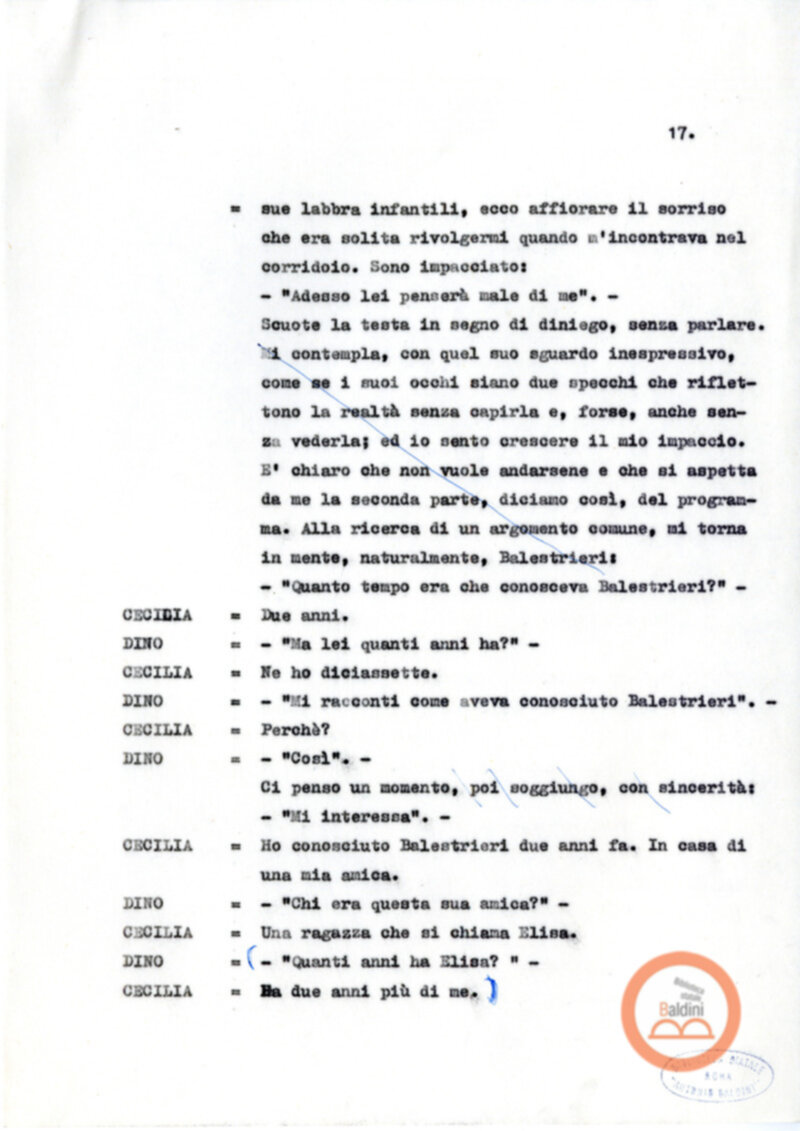 La noia di Moravia a cura di Guerrieri e D'avino